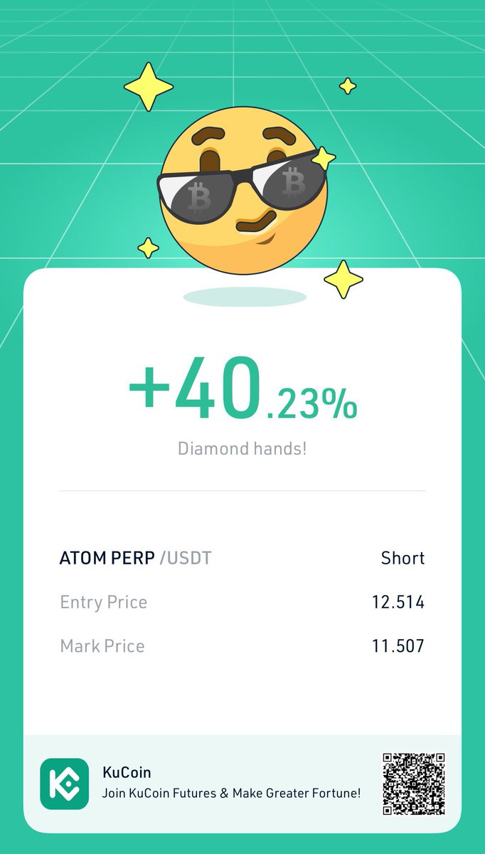 I love a good #BTC crash 🥰.  Trailing stop and letting it run.