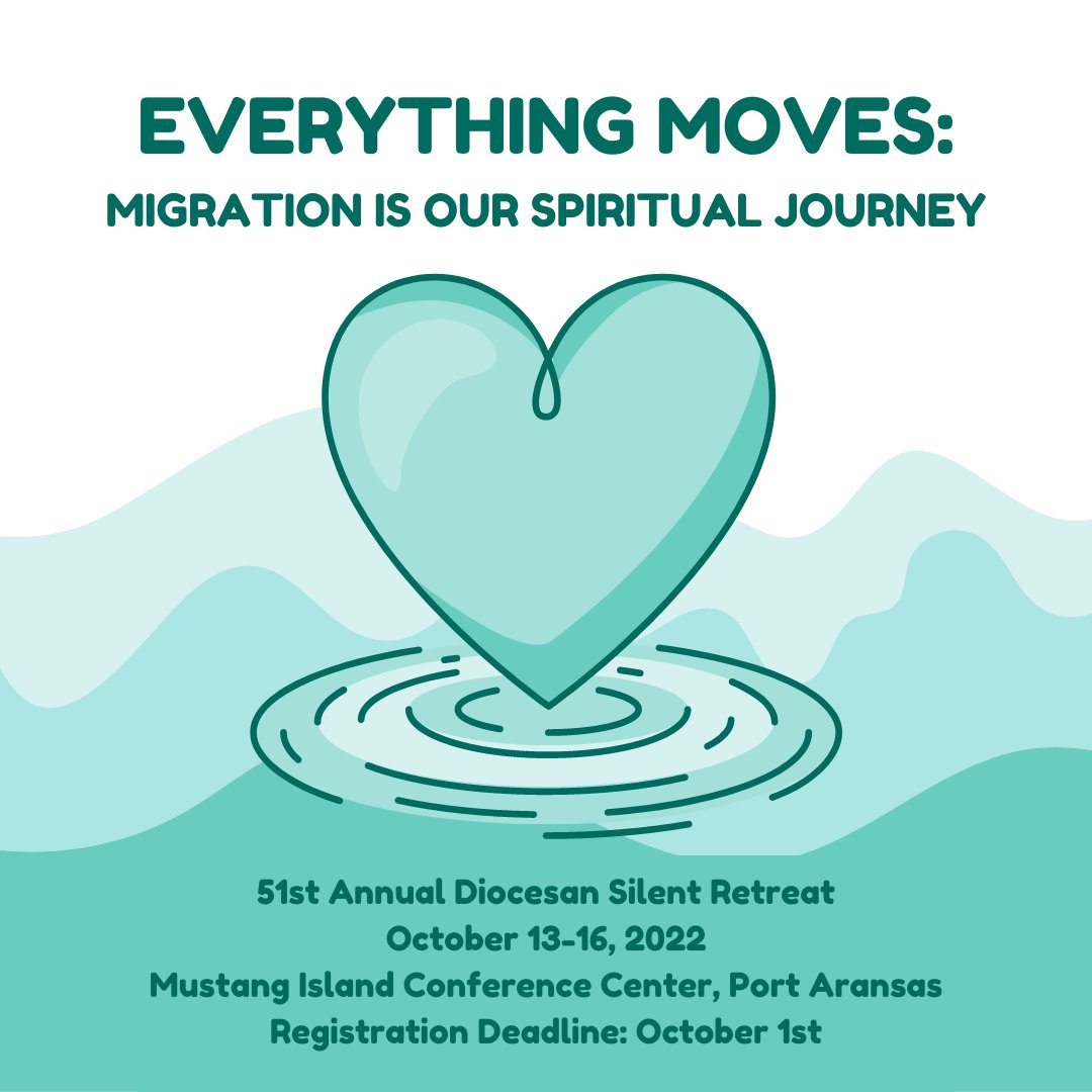 allsaints_cc's tweet photo. Everything Moves: Migration Is Our Spiritual Journey

Registration Deadline is October 1st.
The full retreat costs $375.00, with a deposit of $150.00 due at registration.

To register, find the registration form at https://t.co/O8DeuXzsGx. https://t.co/I5aGTrZYoG