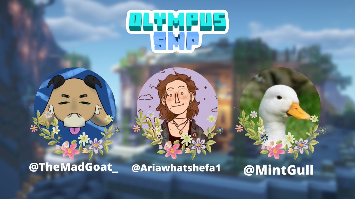 olympus_smp's tweet photo. Member Reveal 11/?
Please Welcome @TheMadGoat_ @ariawhatsherfa1 @MintGull https://t.co/pao9OnjpDP
