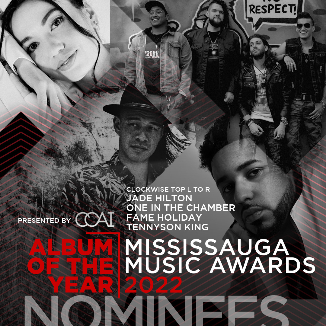 Mississauga Music (@mississauga_m) on Twitter photo Mississauga Music Awards 2022 - Album of the Year nominees, presented by #CCAI:
<a href="/jadehilton21/">Jade Hilton</a> - Unrequited
<a href="/oitcband/">One In The Chamber</a> - Reload
<a href="/Fame_Holiday/">OfficialFameHoliday</a> - Show Time
<a href="/TennysonKing/">Tennyson King</a> - Good Company
Friday Sep 16, 6:30pm <a href="/LivingArtsCtr/">Living Arts Centre</a>
Tickets: bit.ly/3Qwu2tf Mississauga Music Awards 2022 - Album of the Year nominees, presented by #CCAI:
<a href="/jadehilton21/">Jade Hilton</a> - Unrequited
<a href="/oitcband/">One In The Chamber</a> - Reload
<a href="/Fame_Holiday/">OfficialFameHoliday</a> - Show Time
<a href="/TennysonKing/">Tennyson King</a> - Good Company
Friday Sep 16, 6:30pm <a href="/LivingArtsCtr/">Living Arts Centre</a>
Tickets: bit.ly/3Qwu2tf