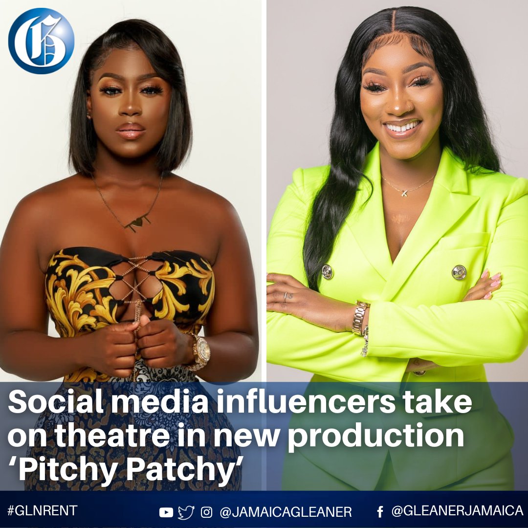 Popular social media influencers <a href="/TanaaniaTracey/">Tanaania</a> and TC are among the cast members of new theatre production, Pitchy Patchy.

Read more: jamaica-gleaner.com/article/entert… #GLNREnt