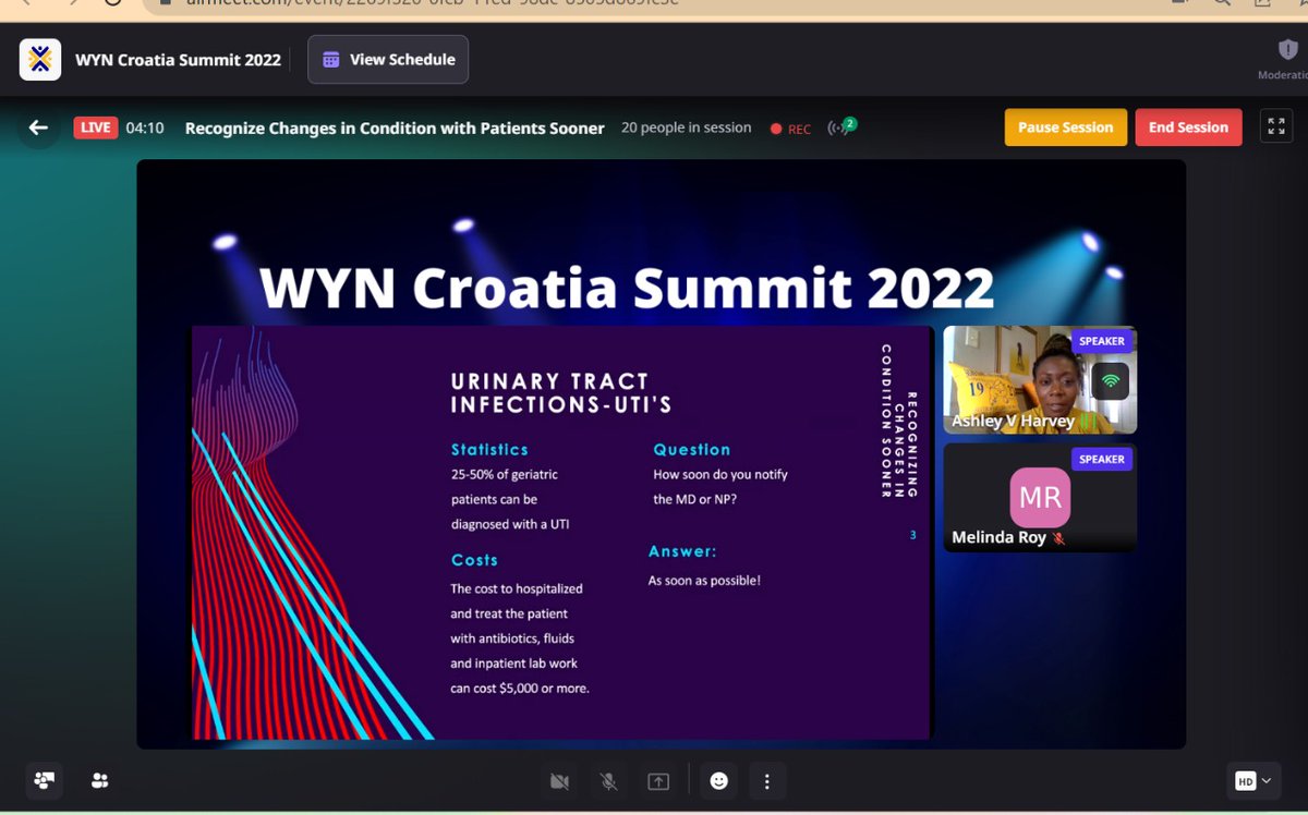 ConferencesWyn's tweet photo. #watchyournetwork
WYN_ Croatia Summit 2022
Wonderful presentation by #Ashley V Harvey https://t.co/0d50p3RM98