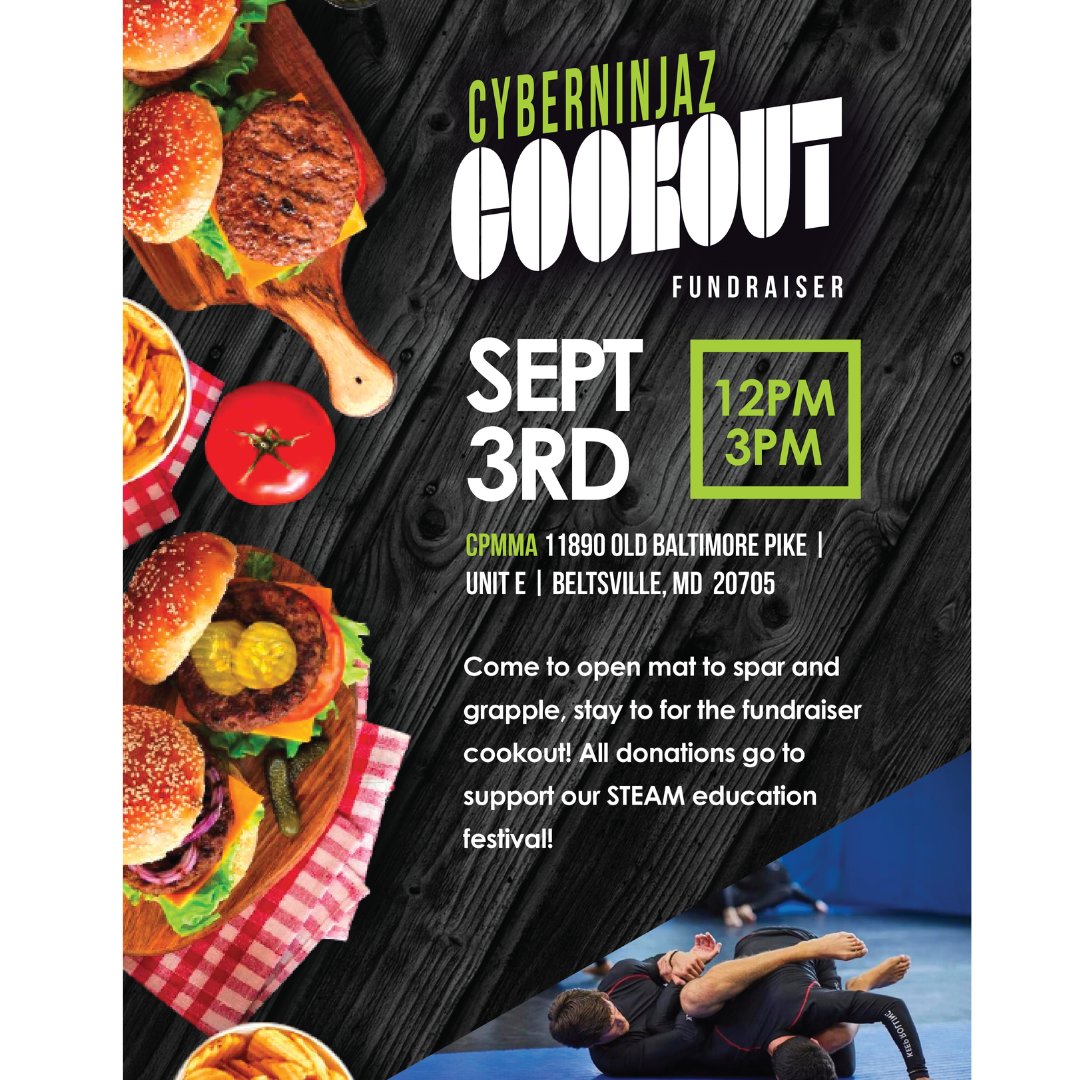 CNZ_Global's tweet photo. It's time to grill out again! We are still raising money to host our STEAM education festival. Any support will go a long way. 

https://t.co/BodQbNCVuX https://t.co/UUi5Zhd5GV