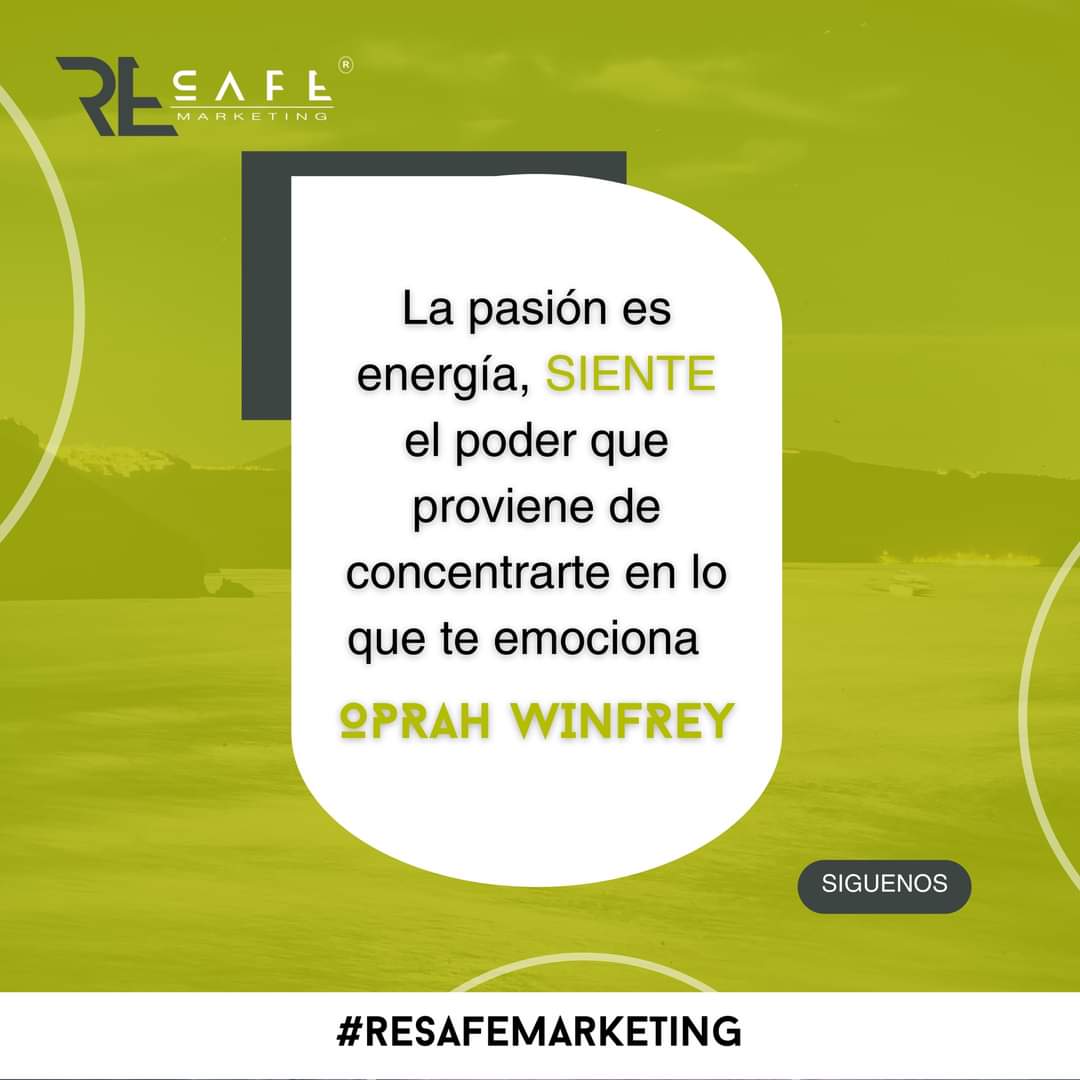ResafeMarketing's tweet photo. Feliz viernes para todos!
Enfocarte en encontrar lo que te apasiona te TRAERA EXITO, concéntrate  y conservaras camino con metas y logros garantizados.
Cerremos este mes enfocándonos en lo que nos APASIONA!
EXITOS EN TUS PROYECTOS  🫂❤️🤗 
 #pasión #transformación #exito https://t.co/KH5RRdSG5m