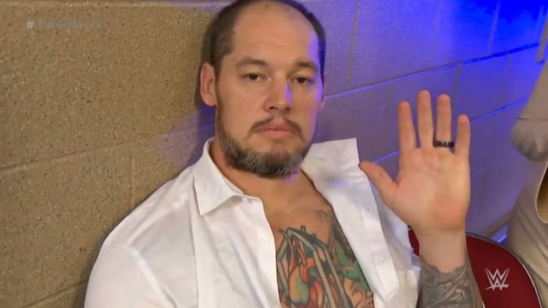 NEWwrestlepod's tweet photo. I miss broke Baron Corbin every time I see any other version of Baron Corbin. https://t.co/8TSOkb3Pr6