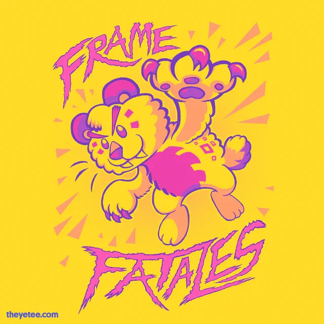 Don't be fooled by her cute appearance-- she is fast and she is FIERCE! Designed by LLK in collaboration with . Avaialbe through September 1st, $5 from every tee sold benefits   