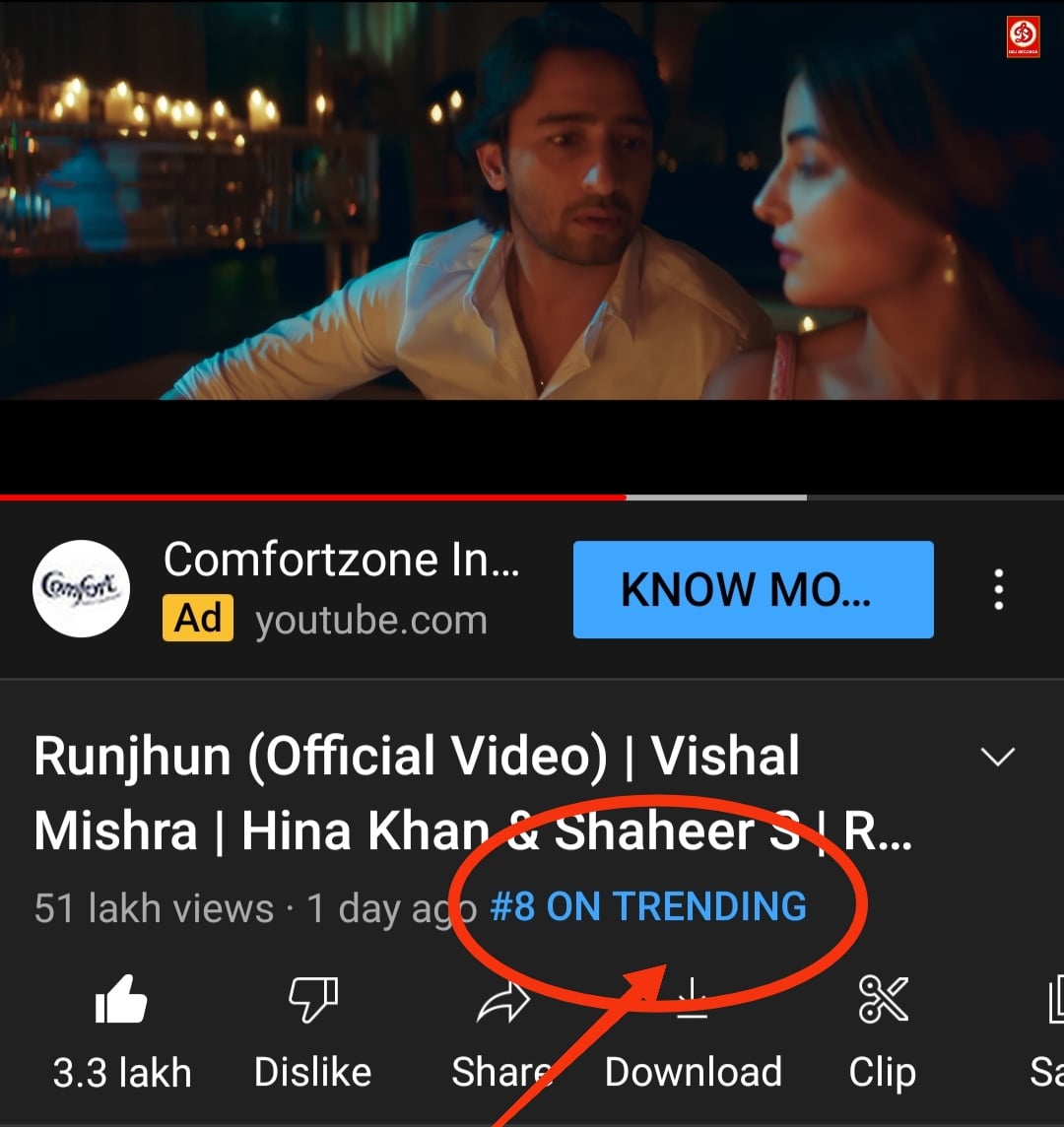 shah_littlesis's tweet photo. #Runjhun ❤️ complete 5 million views 💃💃#8on trading 💃💃 yheeeee 🥳🎉 congratulations #ShaHina ❤️ please guys YouTube per jaaye or song suniye 🙏 jald se jald no one per lekar aana hai 🙏
#ShaheerSheikh
@eyehinakhan
@Shaheer_S
@VishalMMishra https://t.co/IcDbh23vL0