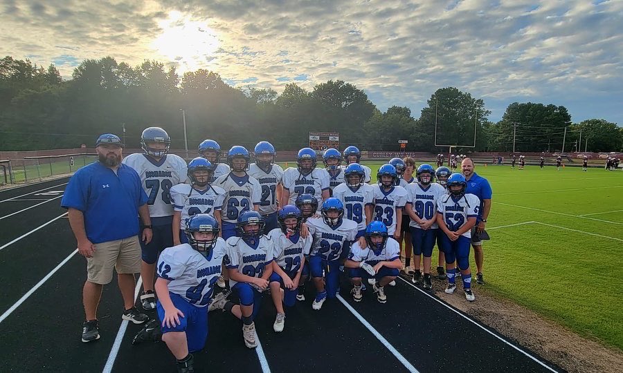 BMSLionPride's tweet photo. We had a great start to our football season. Congratulations to both our team on their wins over Prescott last night. Looking forward to a great season. #LionPride #footballforlife https://t.co/UbRYSuhruo