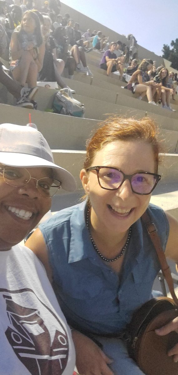 i2teachtechga's tweet photo. It's football season and I'm hanging out with one of my favorite @DeKalbSchoolsIT #DCSDFuse! Let's go @LHSVikingsFF! https://t.co/Ukv1y0C26D