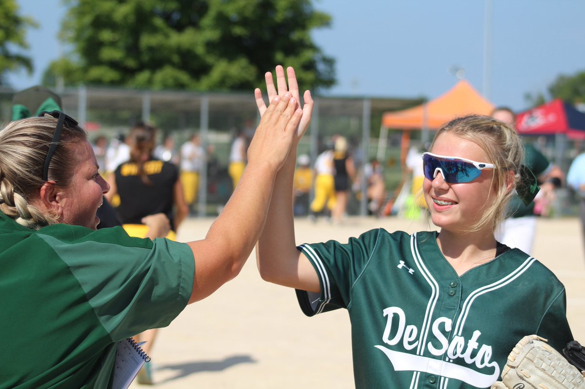 De_SotoDragons's tweet photo. Our softball team opened their season this morning at the Sullivan Tournament.  Dragons fall in their three CLOSE pool play games, but are back at it tomorrow https://t.co/yhMiHEa0y4