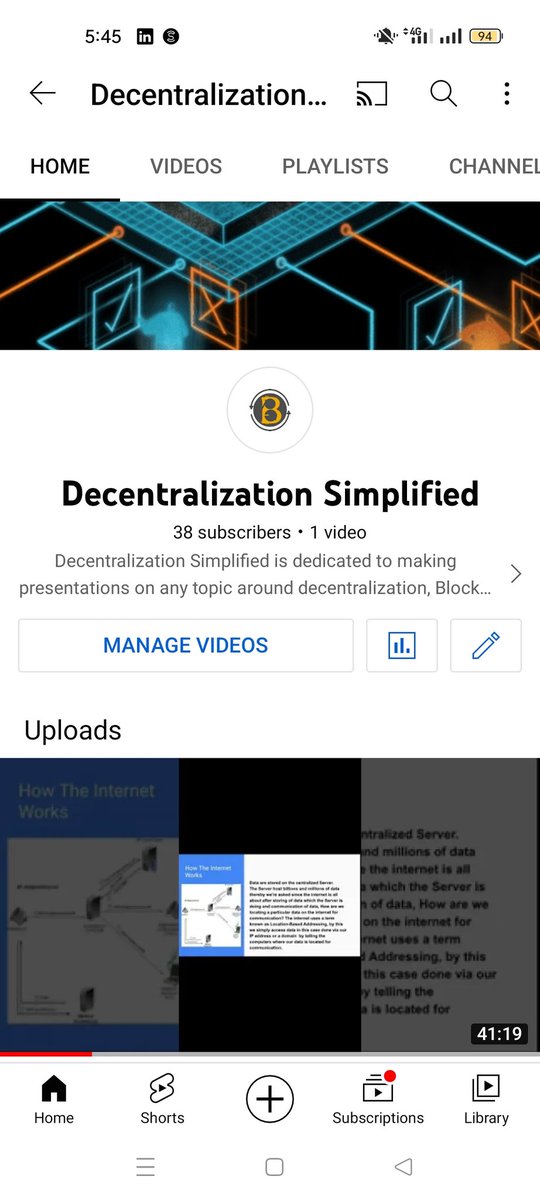SamuelPhaye's tweet photo. I created this #YouTube channel: 

https://t.co/3NHsujJe0r

 about 4 months ago but I couldn't stay consistent with my vision but now I'm back on focus and I'll like the #Twitter buddies to help me grow while I'm delivering valuable contents to the #Crypto lovers! https://t.co/d5AlZjV9gb