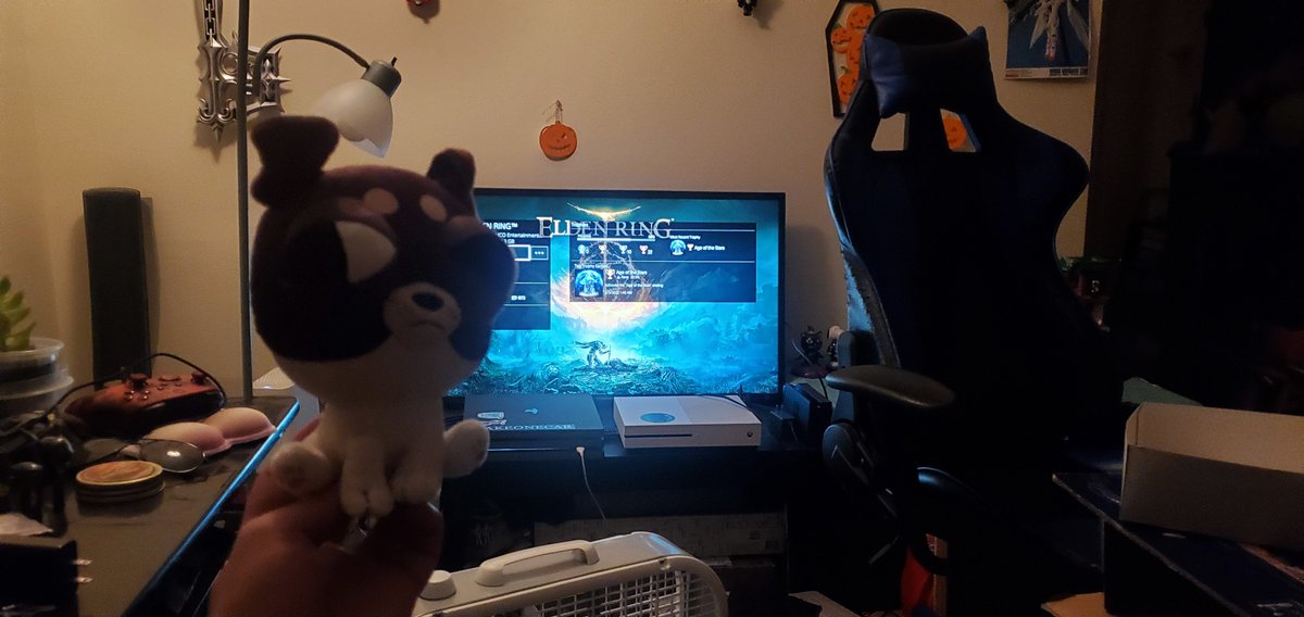jahnreznov's tweet photo. @xProdz_  now Cookie can judge my every death!!!! #prod #cookie the dog #eldenring https://t.co/oeZy3FlLPD