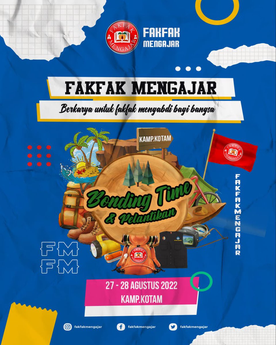 FakfakMengajar's tweet photo. Menyambut semangat baru. Generasi Relawan Pendidikan Fakfak Mengajar 🔥❤️🙏🏾 https://t.co/xv8tBbH3di