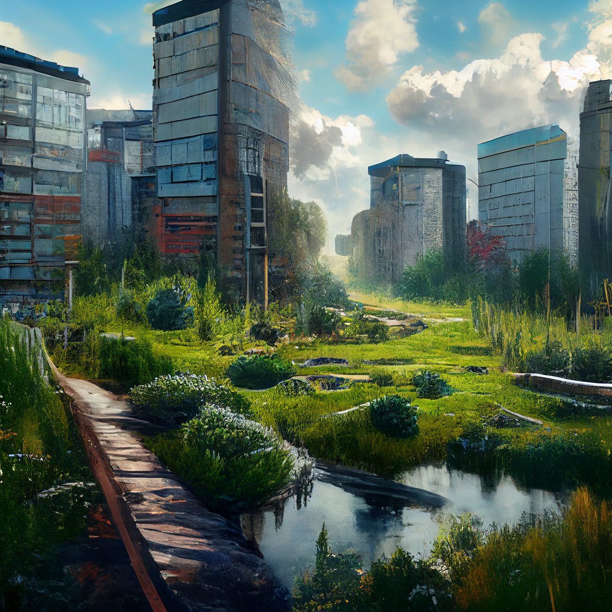 _ArtFromAI's tweet photo. Nature finds a way

$5 for a custom piece

#nature #city #cityscape #reclaim #naturecity #commissionopen #commissions #lookingtocommission #ai #aiartist #aiart #ttrpg #rpg #dnd #albumart #illustration #digitalart #posters #wallpapers #artwork #art #customart #fantasy #images https://t.co/N9ymzXEJtp