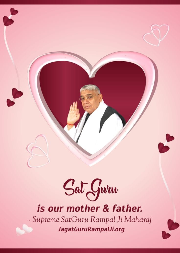 #GodMorningSaturday
SatGuru is our mother &amp; father.
#SaintRampalJiQuotes