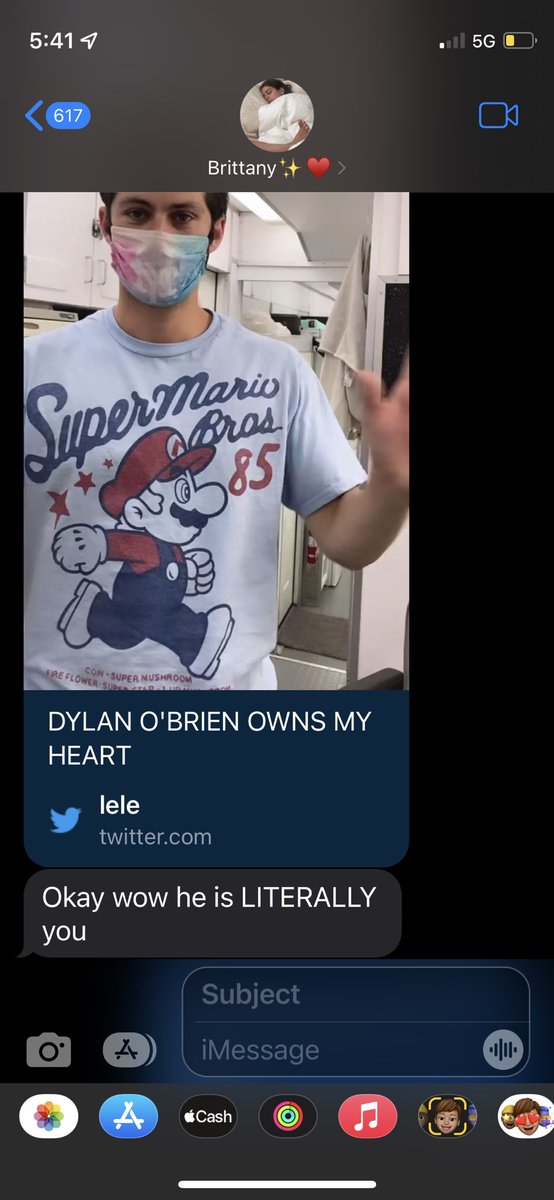 giulinavarro's tweet photo. No compliment given to me ever from this day on will ever top this one. This is it. https://t.co/f6F1BYzgCM