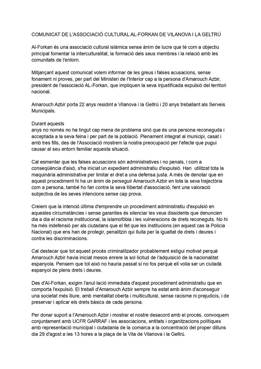 Unitat Garraf #StopVox #StopAliançaCatalana tweet media