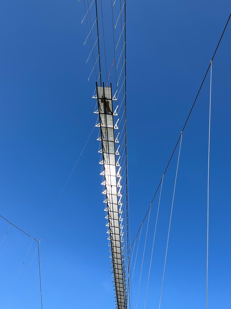 goteamgecko's tweet photo. We thought that SkyBridge Michigan was looking pretty good so we went ahead and took some glamour shots. It's definitely living up to the name! #SkyBridgeMichigan #construction #backlit 
📸: (The incomparable) Dan Watson https://t.co/kMmwwcbnTt