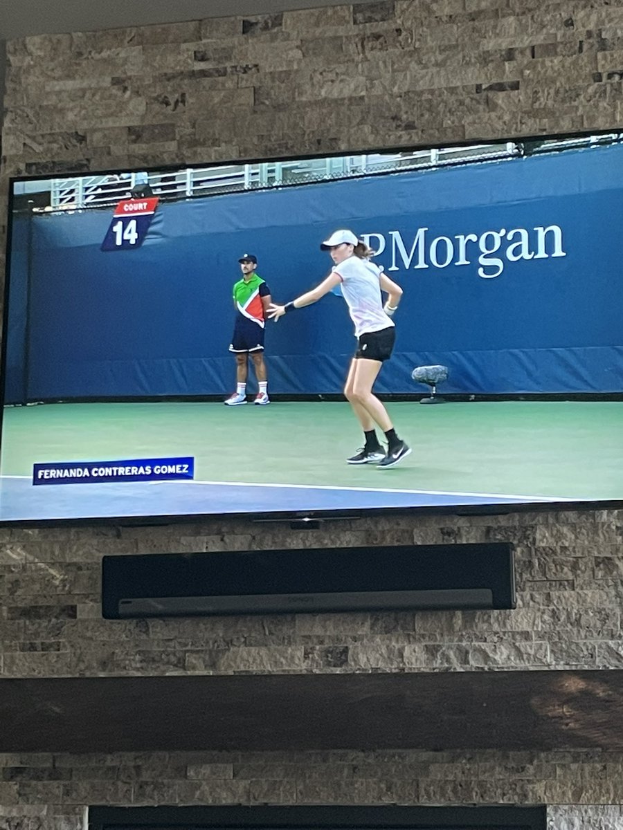 JustKimRiley's tweet photo. @Westlake_Nation @FerCongo just qualified for the @usopen main draw! #gochaps https://t.co/bAchIyYUOZ