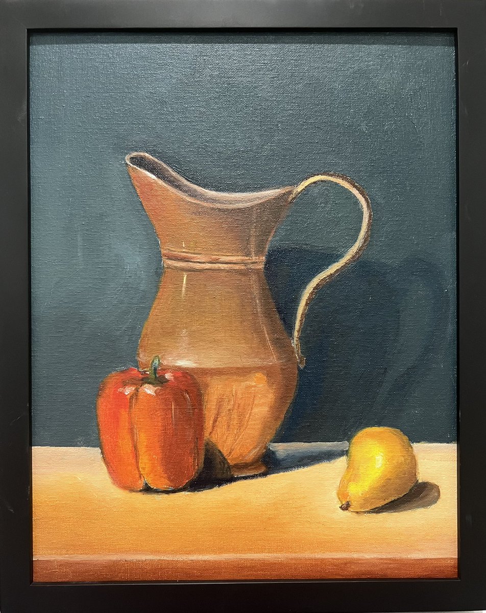 #stilllife #art #artwork #oilpainting #oilonpanel #fineart