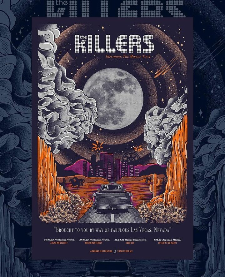 t_hekillersfan's tweet photo. Pronto estará a la venta en la página oficial de The Killers. Éstos son los carteles de las fechas anteriores 😍

https://t.co/TQAuPYpHhs https://t.co/u3YDOcILDI