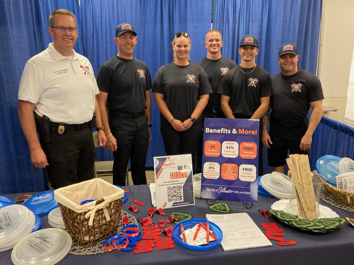 StillwaterOKgov's tweet photo. If you’re at the Payne Co. Fair, stop by and visit us in the Community Building. 🎡 #SWO #WorkSWO #PlaySWO @StwSema https://t.co/p2zzN7hoHq