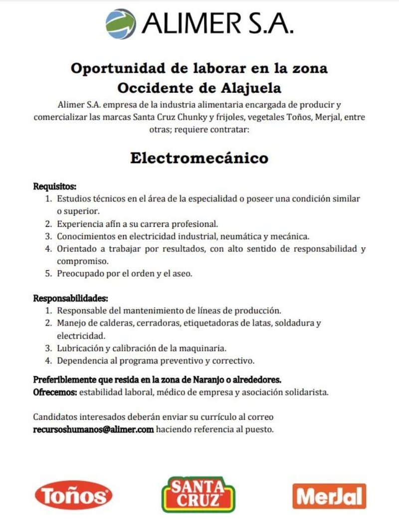 BreteBuscando's tweet photo. 75 Ofertas de Empleo. 
👩‍🏫👨‍🍳👩‍🔧👩‍🔬👨‍💼👩‍✈️👮‍♂️👷‍♂️

#compartiresgratis #EmpleoCR #TrabajoCR #buscandobrete

Todas las ofertas de esta publicación aqui 👉

https://t.co/M9tnHgMvLg https://t.co/bs9cEXtMuT