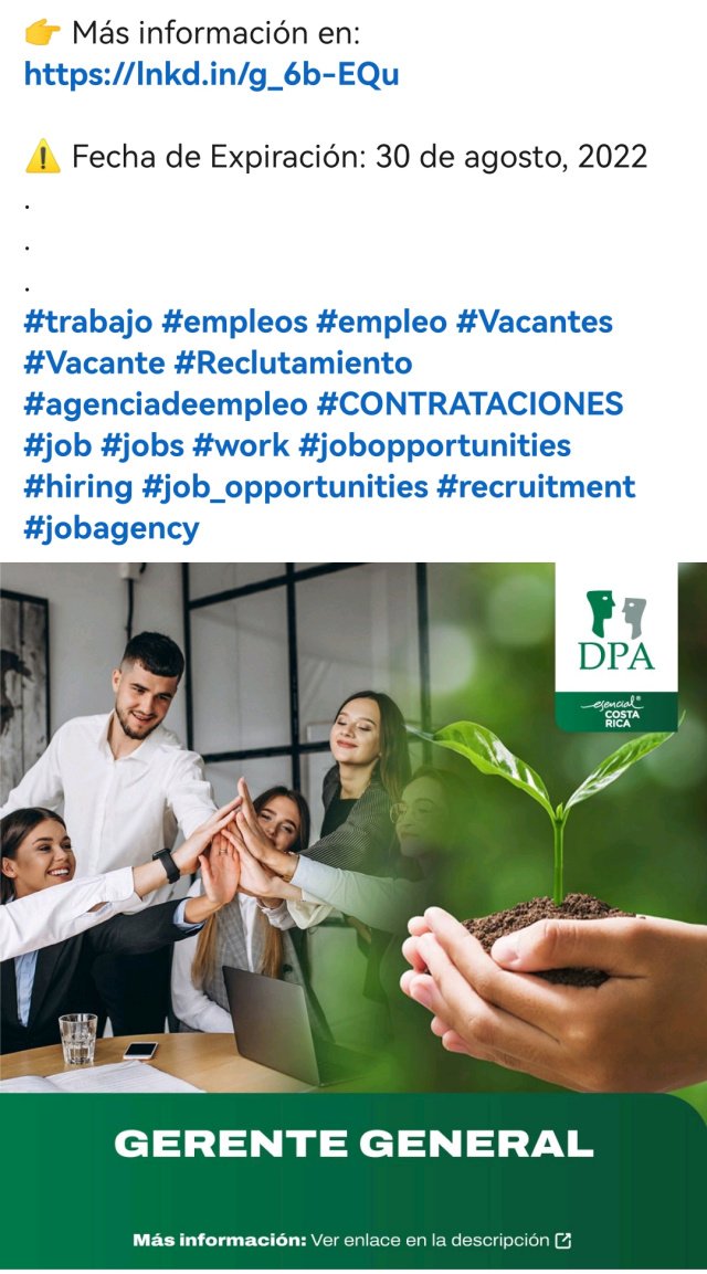 BreteBuscando's tweet photo. 75 Ofertas de Empleo. 
👩‍🏫👨‍🍳👩‍🔧👩‍🔬👨‍💼👩‍✈️👮‍♂️👷‍♂️

#compartiresgratis #EmpleoCR #TrabajoCR #buscandobrete

Todas las ofertas de esta publicación aqui 👉

https://t.co/M9tnHgMvLg https://t.co/bs9cEXtMuT