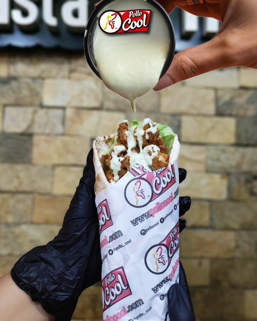 pollocool_'s tweet photo. Wrape de pollo🍗🌯
Con los vegetales más frescos 🥗, el pan más suave y el pollo más delicioso de Venezuela.
📌 Tenemos promoción 2X1 todos los días. 😎
¿Ya se te antoja?
#pollocool #pollofrito #pollocrispy #venezuela #maracay #valencia #puertoordaz https://t.co/LKC9MXr5CG