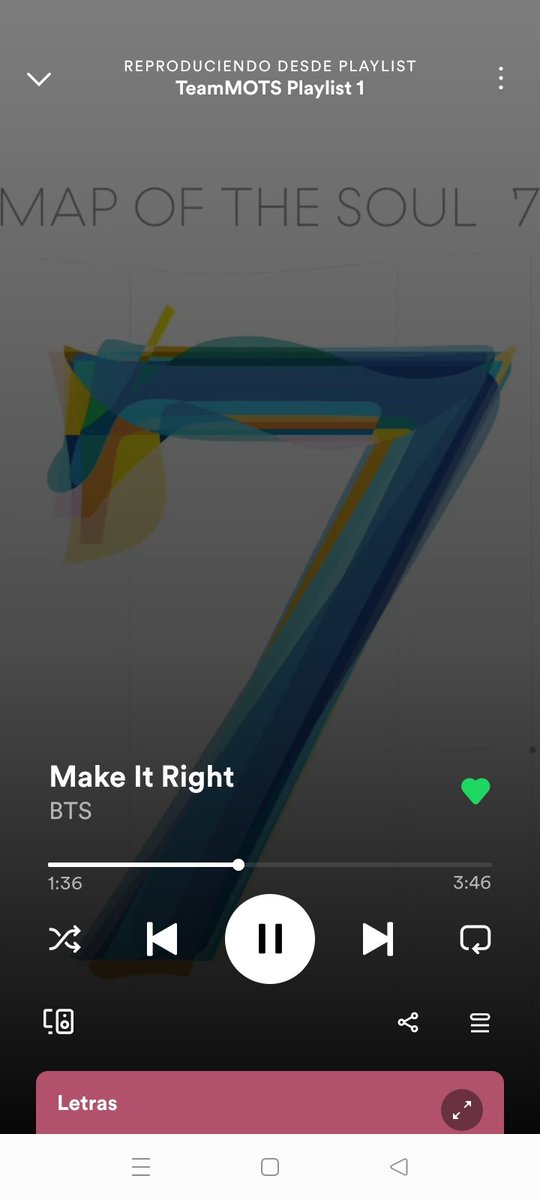 BTSSpotifyPeru's tweet photo. Estamos haciendo stream junto a ustedes. ¡A ganar #TeamMOTS! 🔥🔥

WE WANNA FOCUS ON BTS https://t.co/i2KWzeS2gF
