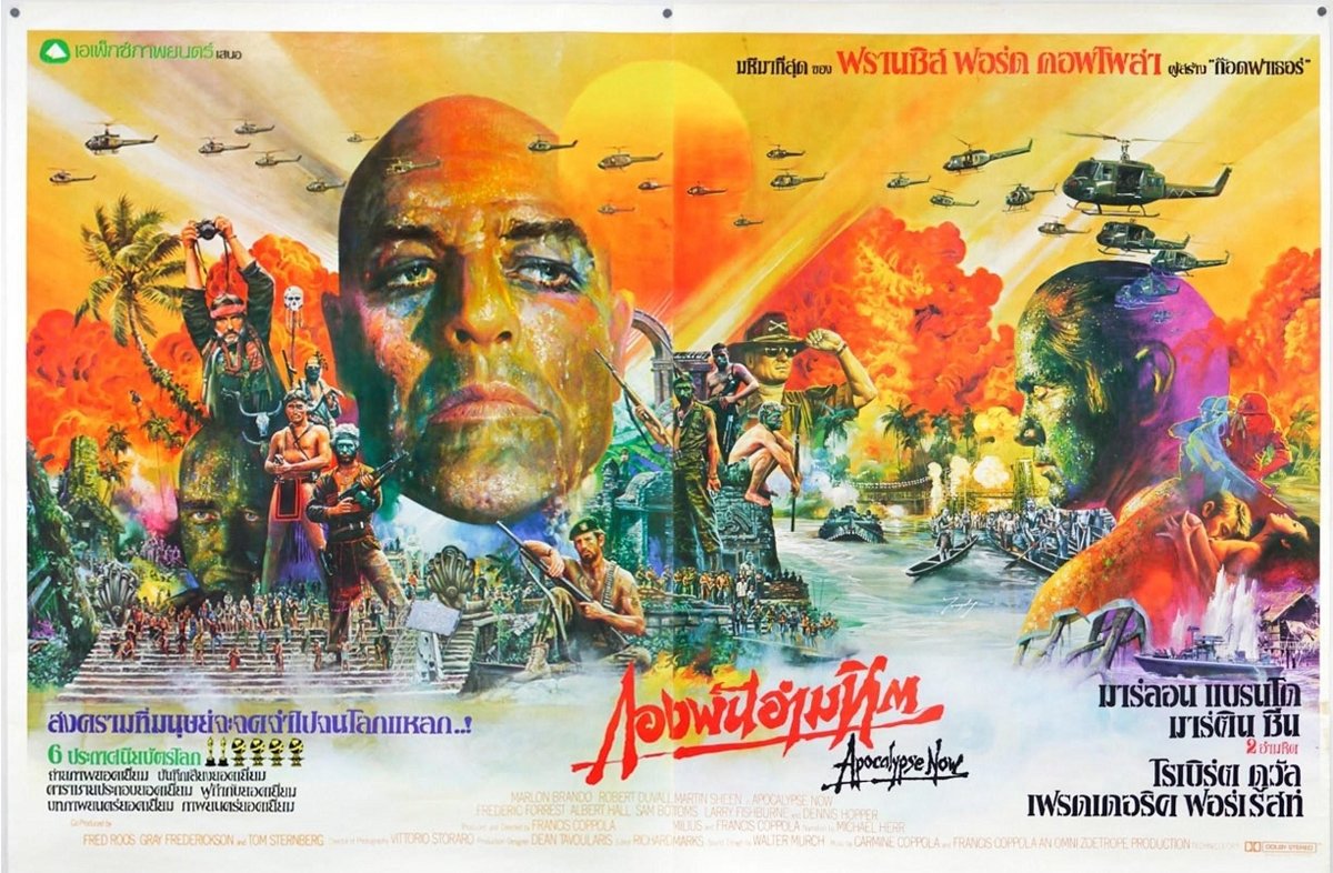 sirsidneyp's tweet photo. APOCALYPSE NOW (1979)
🎞️
TRAILER 👌 https://t.co/5fMdGbzAfq
IMDb 👌 https://t.co/2ERdVE7AO8
FULL 👌 https://t.co/DUmSWLZyrk
🔥
😊 Never ever should any human not watch this...
📺Up free on @BBCiPlayer atm
✌️ Peace out to legendary #TimPage https://t.co/gL3pxUGpyA