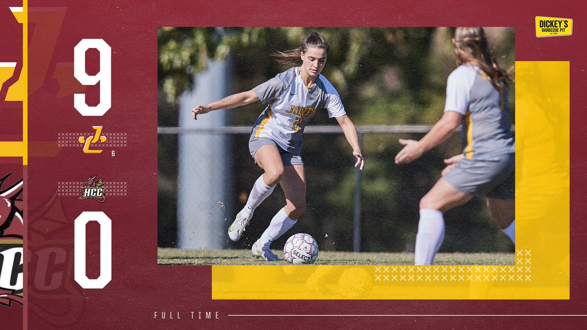 JC_Bobcats's tweet photo. Izzie Scott scores four goals, including the final three of the match as No. 6 Jones rolls to a season-opening win over Howard. Next up: 8/27 vs CCBC Essex https://t.co/k3gNHHyJy2