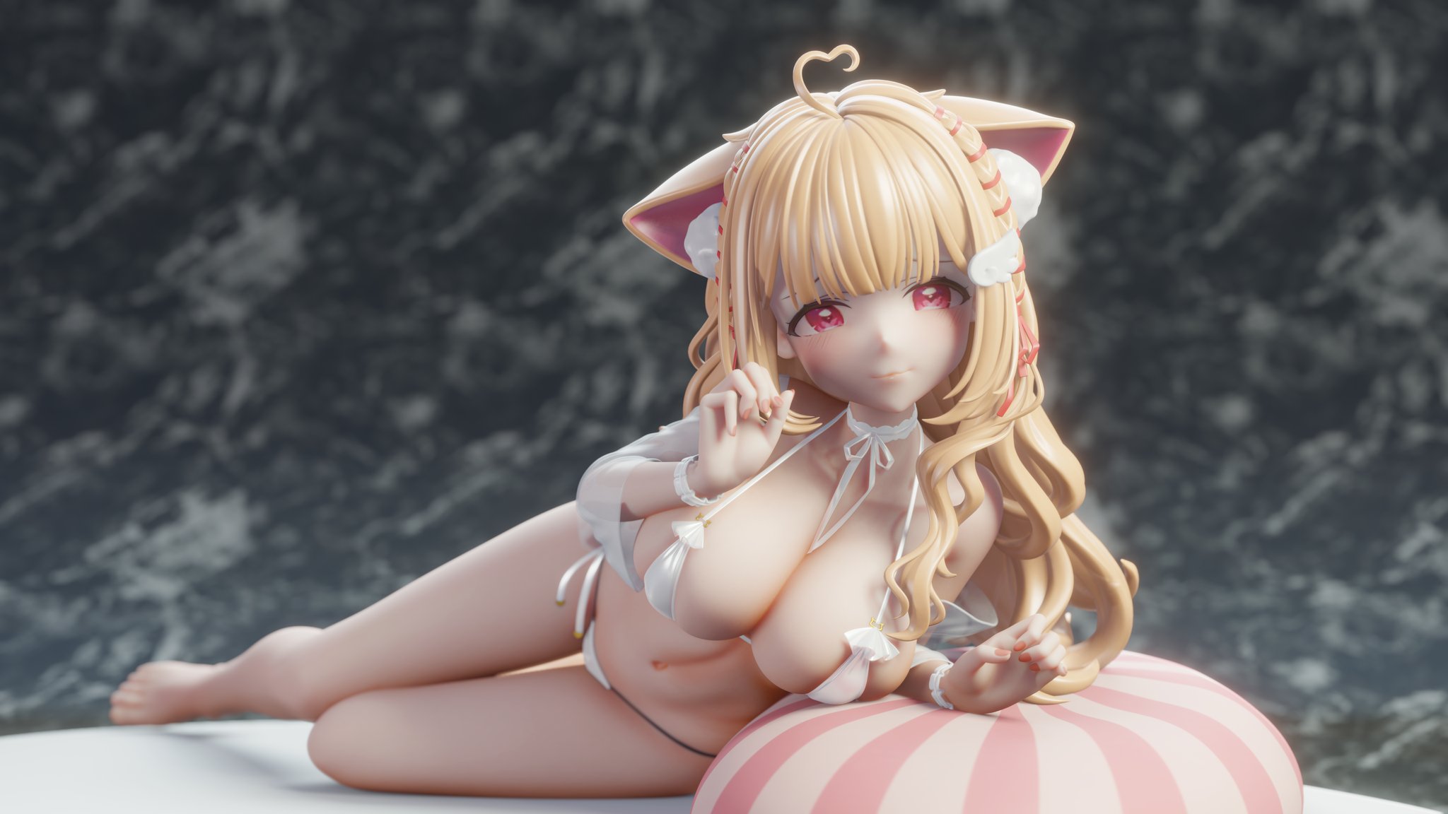 X 上的 虎狮喵：「做完了喵~ ε(*・ω・)_/ﾟ:・☆ #猫羽かりん #かりんちゅ https://t.co/ECB83Xw2Xs」 / X