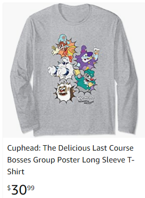 they seem to be going out of their way to leave the howling aces out of the new cuphead merch 