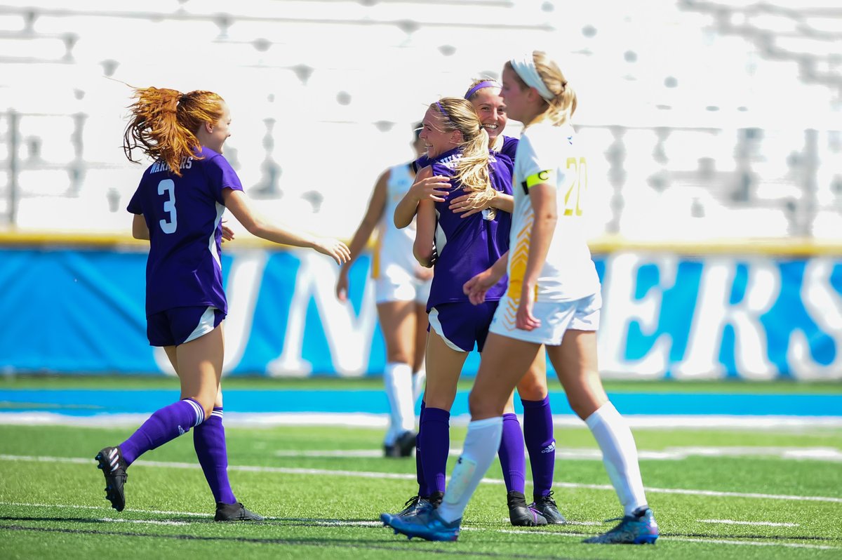 WinonaStateATH's tweet photo. Winona State Soccer || A handful of great shots from the @WinonaStateSOC season-opening 3-0 win at the University of Nebraska - Kearney. Reanne Weil, Jaida Wiege &amp; Abigail Williams all score for WSU. Chloe Swanson with the shutout victory. Go Warriors! 
📷= Darrell Harmon https://t.co/DcBuQ9CJFC