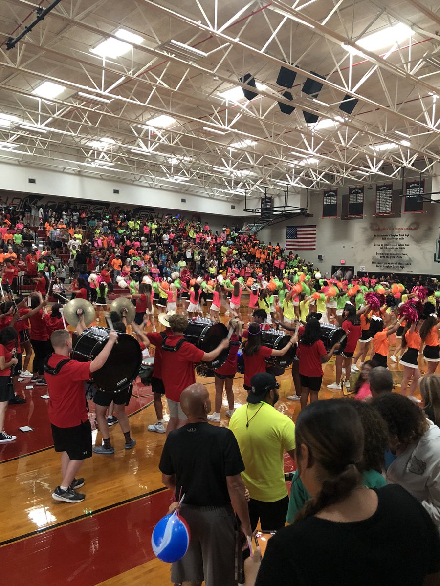 LCLadyLobosTF's tweet photo. What an awesome way to jump start the sports season tonight at the LC “Glow” Pep Rally! A lot of Lobo pride shown tonight! Our leaders did a great job orchestrating! @CFISDAthletics @langhamcreekhs @stew3434 #LcParty #LoboPride #LobosVsEverybody #AttitudeIsEverything https://t.co/wnwOrsfAMh