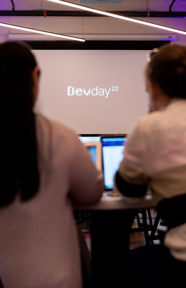 auth0's tweet photo. Lights, camera, #DevDaysSeattle! ๐ธ
What a great kickoff to this year's #DeveloperDays events! See where we're we'll be setting up shop next time: https://t.co/sfSYQQs6ft https://t.co/iKi8v44oLF