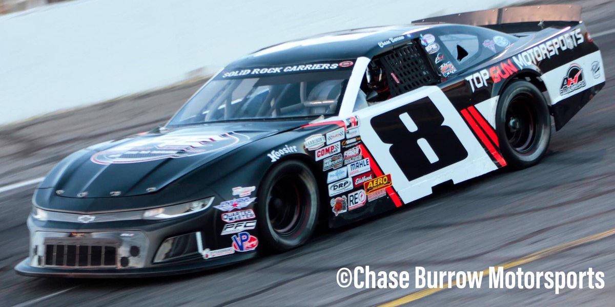 ChaseBurrow00's tweet photo. Another new @CARSTour track for me @motormile Solid run in practice P9 before Mother Nature rolled in #EREteam #8Blmsc https://t.co/0qsacWxvoH