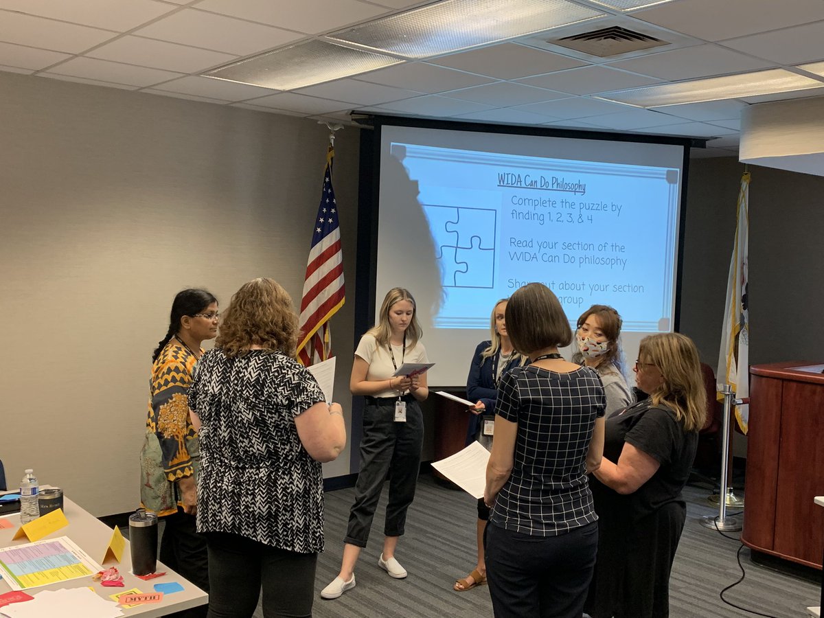 MDominguezD15's tweet photo. Reflecting on how amazing this year is going to be for our @MultilingualD15 learners after leading a full day of professional development with our ESL Resource teachers. #ProudToBe15 https://t.co/nLc9TlTjPt