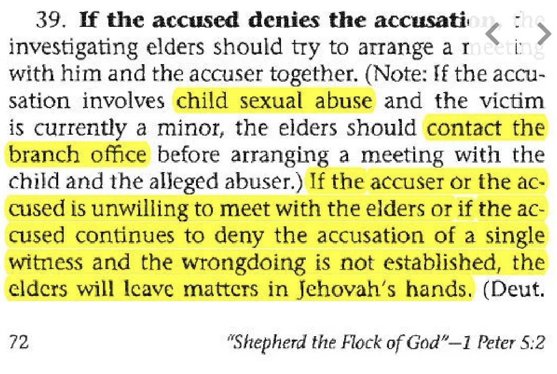 JWsPedoParadise's tweet photo. @Need2KnowJoe Jehovah’s Witness don’t consider child pornography crimes & children are willing participant in child sex crimes. #ProtectChildrenFromWatchtower https://t.co/VfH2aBl1NE