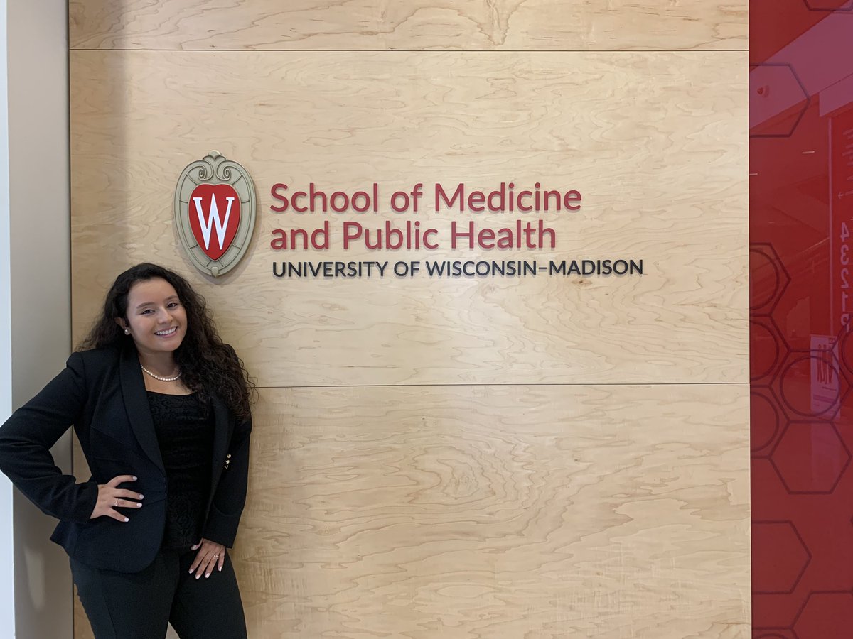 Andrea Lucia Alfonso (@andrealucia_a) on Twitter photo Tear in my eye from the moment it all finally hit me🙏🏼 A great end to my first week. Cheers to the start of the next 8 years 🥳♥️ <a href="/UWMSTP/">UW MSTP (University of Wisconsin-Madison)</a> <a href="/uwsmph/">UW School of Medicine and Public Health</a> Tear in my eye from the moment it all finally hit me🙏🏼 A great end to my first week. Cheers to the start of the next 8 years 🥳♥️ <a href="/UWMSTP/">UW MSTP (University of Wisconsin-Madison)</a> <a href="/uwsmph/">UW School of Medicine and Public Health</a>
