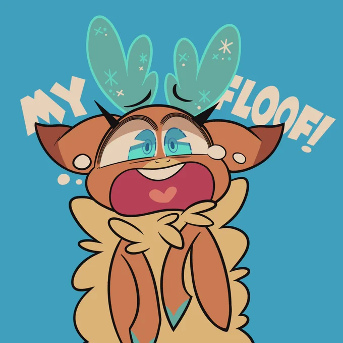 Respect her floof#themsfightinherds #velvet 