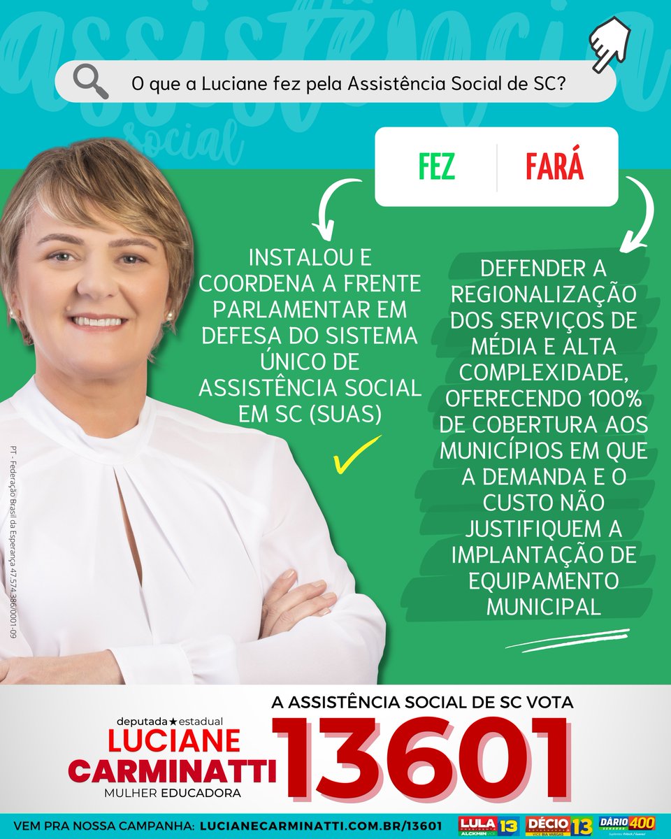 lucarminatti's tweet photo. As pessoas ainda confundem primeirodamismo com Política de Assistência Social, que é necessária, porque assistência social é DIREITO. A gente faz essa luta na Alesc, junto com os trabalhadores, usuários e gestores do #SUAS, Sistema Único de Assistência Social no Brasil. #13601sc https://t.co/sTa5IBR0JJ