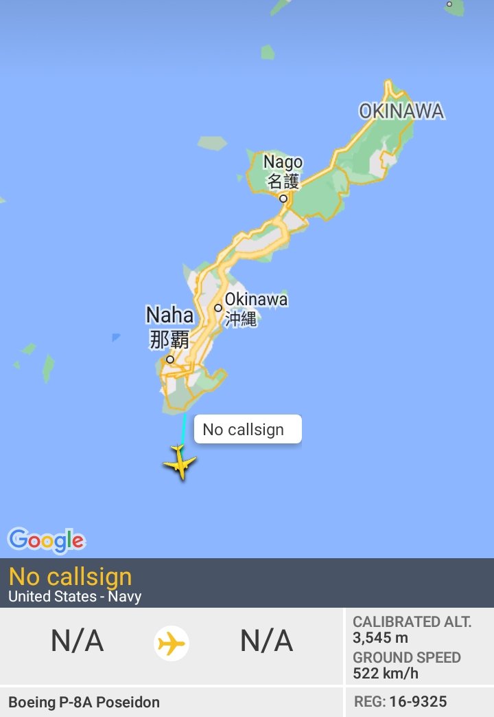 Oceanworldfree's tweet photo. 🇺🇲USN 169325 #AE6816 toward #SouthChinaSea

Boeing P-8A Poseidon https://t.co/VGuR4KH8F5