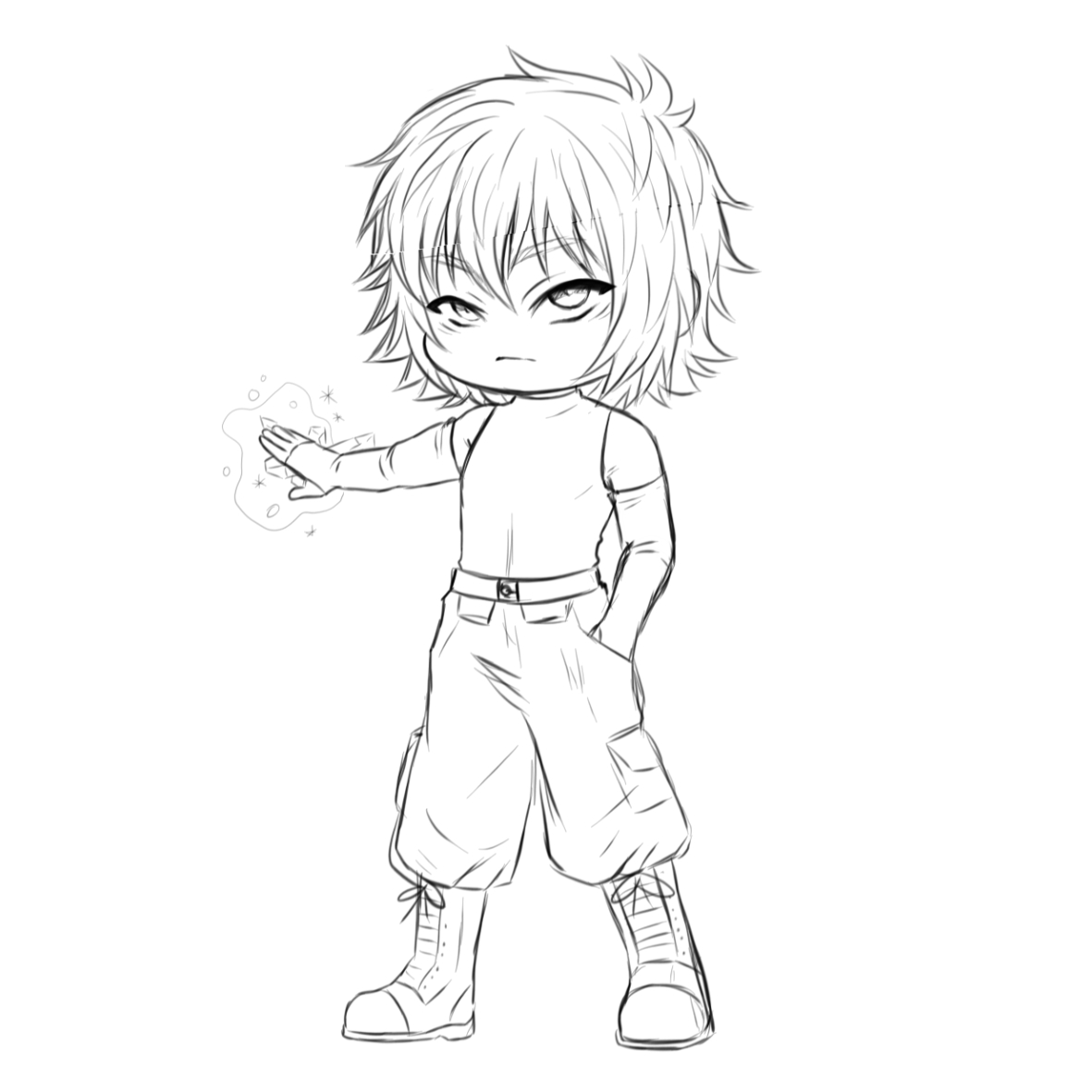 nyu_sagi's tweet photo. Chibis OC jamais terminés partie 2
(Koru qui a une sale gueule, Sayako, Shin, Shura ancien design) https://t.co/dz83PggUey