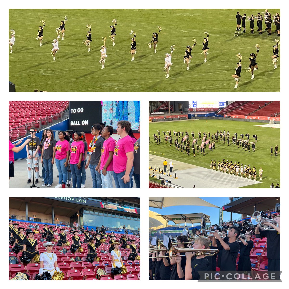friscofinearts's tweet photo. Some Friday Night Lights as @2018Memorial takes on Lakeview Centennial.  Great work @mhsblackdiamond @memhsband and @memorialhschoir!  #fisdfineartsleads #FISDmadetoshine https://t.co/dRGwBr9Urp
