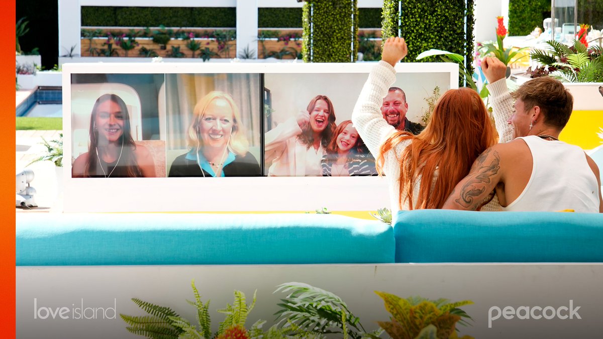 loveislandusa's tweet photo. Sydney &amp; Isaiah met the family and flew through the test! 💕 #LoveIslandUSA https://t.co/rRY1REqVhw