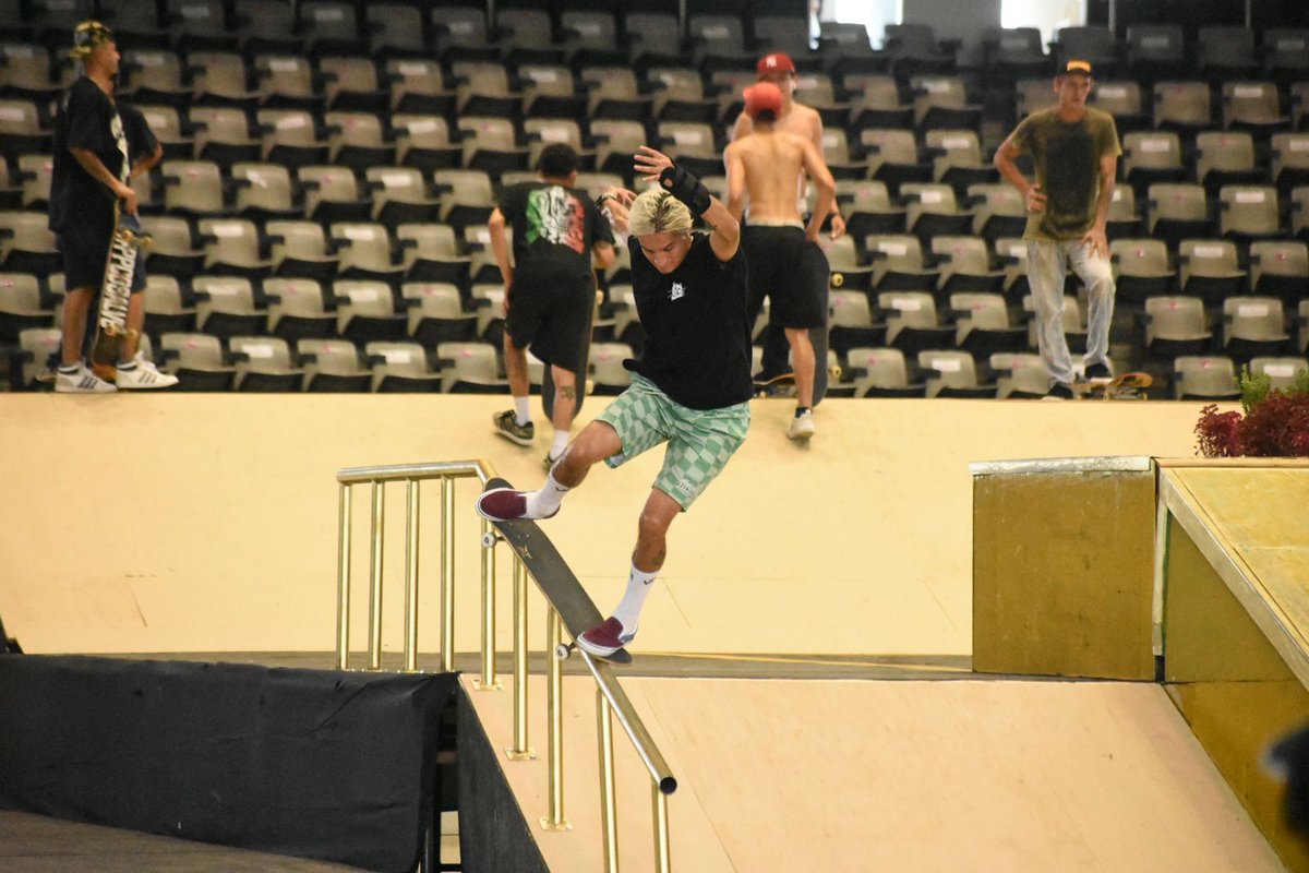 TitanTaurino's tweet photo. Prácticas generales previo al inicio del Campeonato Nacional de SkateBoarding 🛹 2022 Street @IncufidNAY @incufidNayarit
#deportesurbanos #sakte #titansportsmx #skateboarding https://t.co/U0QVGktZ0V