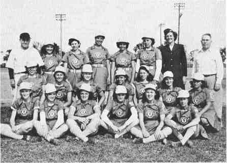 Springfield Sallies women’s baseball team, 1943