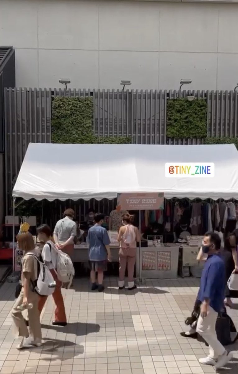 TINY_ZINE's tweet photo. ZINE ファッション ハンドメイド
#tinyzine 新宿ミロードにて
開催中です!
#zineイベント https://t.co/3z74kalBsU